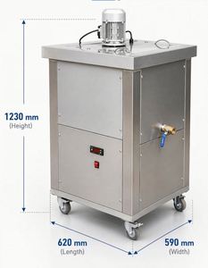 Remorque alimentaire compacte <span class=keywords><strong>de</strong></span> 5 m avec châssis ALKO et prise UK 32A Blue <span class=keywords><strong>Commando</strong></span>, unité mobile homologuée pour la circulation routière pour les marchés européens - Product Image 4
