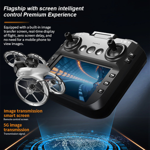 Drone RC <span class=keywords><strong>Z4</strong></span> avec écran large de 4,3 pouces, télécommande, moteur brushless, flux lumineux, double objectif haute définition, évitement intelligent des obstacles - Product Image 4