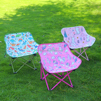 Chaise pliante ultra-légère pour pêche, camping et pique-nique en plein air, respirante, résistante à l'usure, chaise lune pour enfants