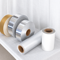 Papier d'aluminium chocolaté de qualité alimentaire, papier d'aluminium laminé imprimé sur mesure pour les marques de confiserie
