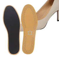 Semelles de sport confortables, respirantes, durables, absorbant les chocs et la transpiration, en EVA et latex, pour femmes et hommes, pour chaussures en cuir, pleine longueur