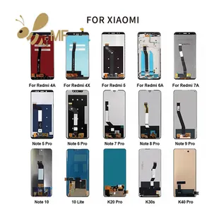 Atacado fabricante de telefone móvel lcd para XIAO LCD Redmi para XIAO Redmi Note 3 4 5 7 8 9 9S 9T 10 11 display touch tela lcd