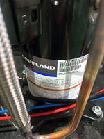 Unité de condensation autonome refroidie par air avec compresseur Copeland Scroll, moteur économe en énergie, garantie 1 an, usine de fabrication