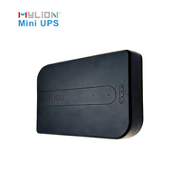 Mylion MUJ46 Mini UPS DC 12V 8000mAh 38.48Wh, Unidad de Respaldo de Batería de Litio BBU para Router WiFi, Gateway y Hogar