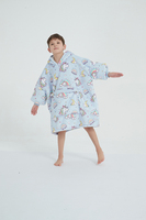 Couverture à capuche en polaire sherpa de haute qualité, surdimensionnée, portable, couverture à capuche portable pour enfants