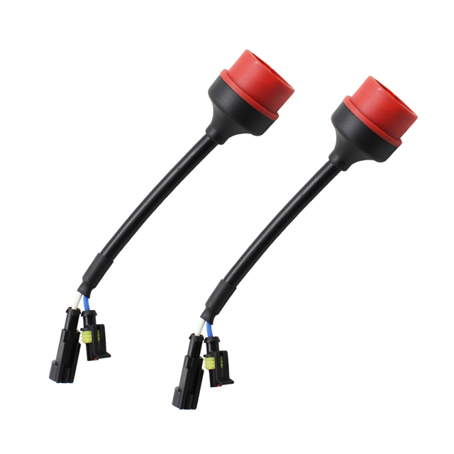 TAOCHIS HID Wiring Harness D2 D2S Adapter D2R D2C AMP Adapter Converter Wire Plug Cable Connectors Socket Base Car Accessories