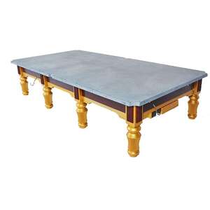 Meilleures ventes Table <span class=keywords><strong>de</strong></span> billard standard 12 pieds pour la maison Qualité <span class=keywords><strong>de</strong></span> tournoi Jeux <span class=keywords><strong>de</strong></span> billard Design étoile avec accessoires <span class=keywords><strong>de</strong></span> chauffage gratuits - Product Image 5