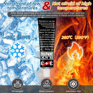 <span class=keywords><strong>Colle</strong></span> adhésive en silicone noir KENO résistante à la chaleur <span class=keywords><strong>pour</strong></span> fours - Product Image 6