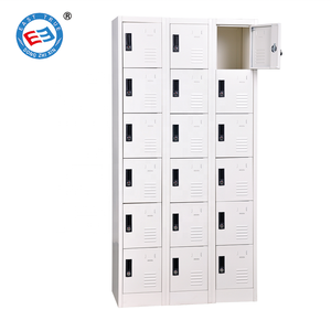 18 Cửa Ra Vào Nhân Viên <span class=keywords><strong>Locker</strong></span> Lockerde Armario De Kim Loại Tủ Mini Thép Lưu Trữ Sắt Almirah Lưu Trữ Làm Việc <span class=keywords><strong>Locker</strong></span> Tủ - Product Image 2