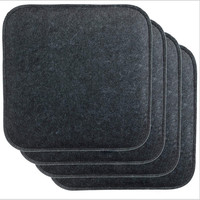 Coussin de siège rond en feutre pour chaise, idéal pour le bureau, la maison, la salle à manger et la cuisine (vente en gros)