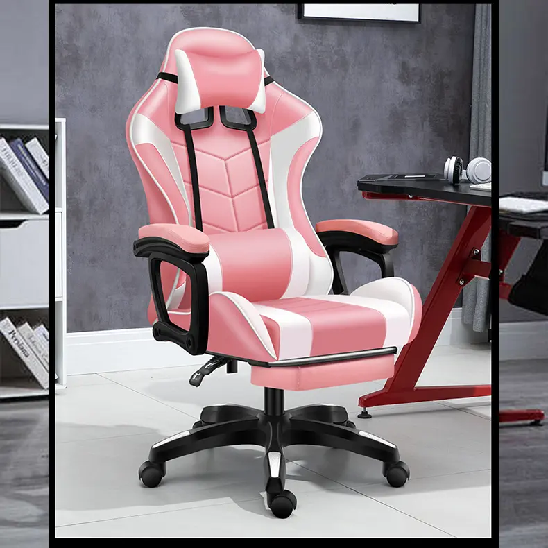 Factory Comfortable Modern Executive Swivel RGB Reclining Ergonomic Massage Gaming Chairs With Footrest And Speakers