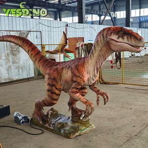 Modèle réaliste Velociraptor Silicone réaliste Animatronic Raptor intérieur extérieur utilisation parc d'attractions aire de jeux musée des dinosaures - Product Image 6