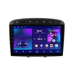 Autoradio Android 2 Din pour <span class=keywords><strong>Peugeot</strong></span> 308 308SW 408 <span class=keywords><strong>RCZ</strong></span> 2010-2016, autoradio GPS, navigation multimédia audio - Product Image 1