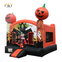 Maison hantée gonflable commerciale pas cher Halloween maison de rebond de citrouille maison de rebond gonflable pour la location de fête