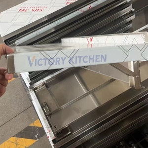 Estante de pared plegable de acero inoxidable al por mayor de VICTORY, estante de almacenamiento, equipo de catering para otros suministros de Hotel y restaurante - Product Image 5