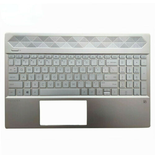 Upper Case Palmrest Backlit Keyboard for HP Pavilion 15-CS 15CS 15.6" L24752-001