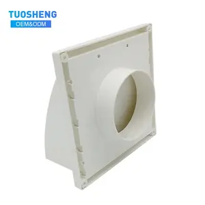 Custom Premium Quality White ABS Plastic Vent Exterior Vent Covers Industrial Ventilation System