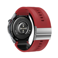 Maßgefertigte GS206 Gesundheits-Smartwatch 1,56 Zoll AMOLED-Bildschirm Murata Luftpumpenmodul HRV-Stress-Tracking Alipay Offline-Zahlung Armbanduhr