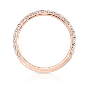 18K White/Yellow/Rose Gold Lab Diamond Ring - Product Image 6