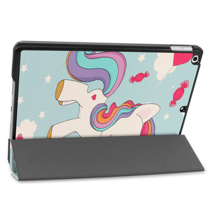 Nouvelle peinture 9th génération tablette étui en cuir Pu 10.2 pouces housse de protection coque par tablette pour <span class=keywords><strong>Apple</strong></span> Ipad 9 10.2 2021 - Product Image 5