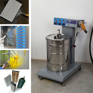 Prix compétitif 166L nouvelle machine de revêtement électrostatique en poudre PLC pièces de base de moteur peinture en aérosol trémie équipement de peinture - Product Image 2