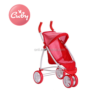 Poussette pour bébé Jogger Jogger, jouets de poupée, poussette, matériau luxueux, style populaire, poussette avec poignée en EVA