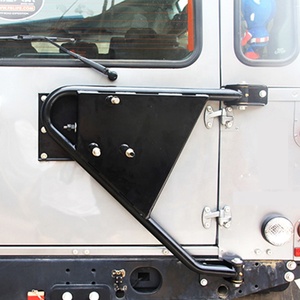 Novedad Superior: Soporte de Rueda de Repuesto de Acero para Exterior de Auto, Piezas Nuevas para Land Rover Defender - Product Image 2