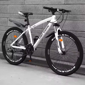 VTT de 26 pouces avec 21 vitesses, 24 roues, fourche en aluminium économique, système de frein à disque pour le cyclisme - Product Image 1