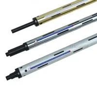 Arbre de transmission pneumatique à expansion de type clé en aluminium chromé de précision avec roulement et engrenage pour machine d'impression, fabriqué en Chine