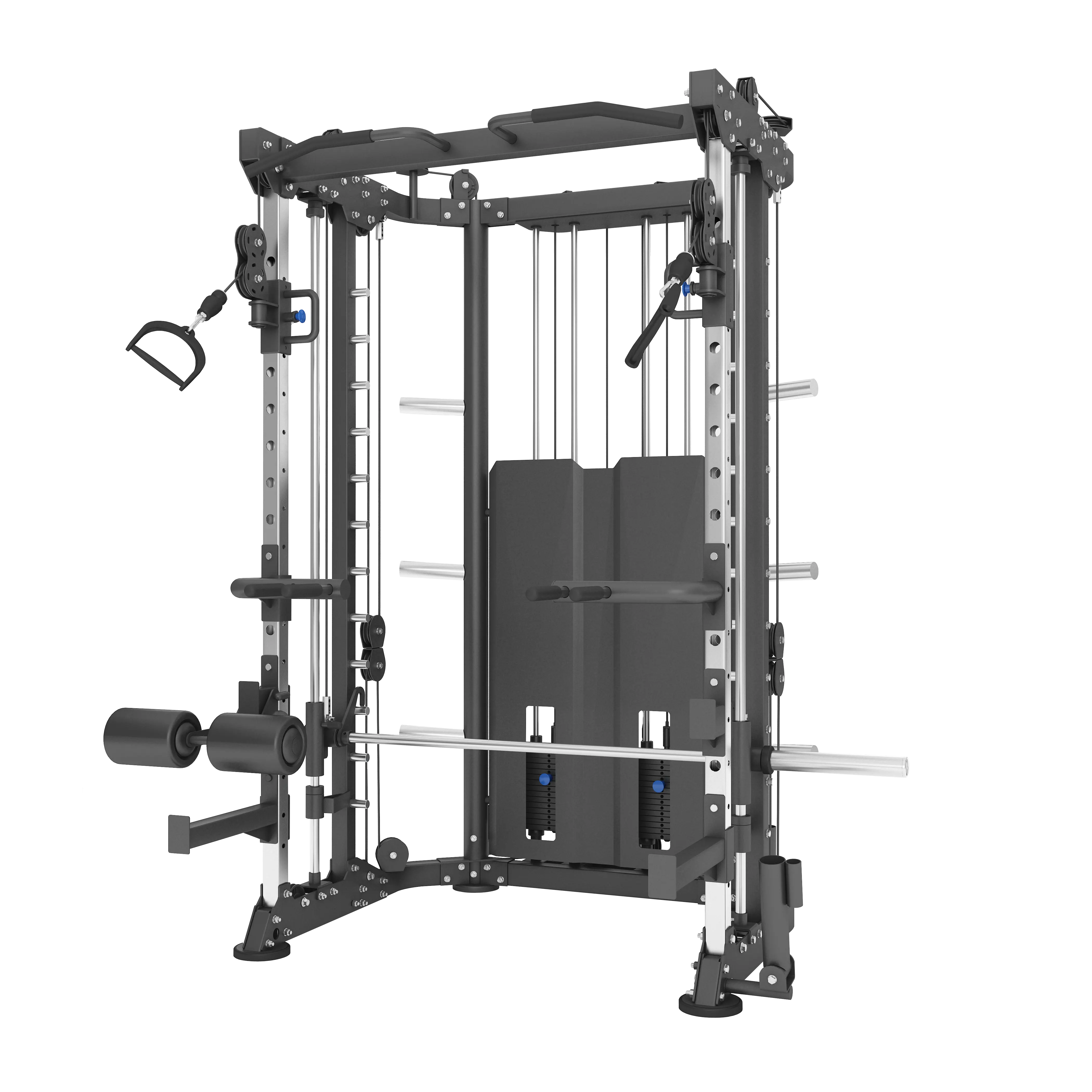 Nuovo Disegno Professionale Uso Domestico Palestra Modello di Macchina Multi Funzionale Trainer Smith Rack di Sistema con peso stack C81