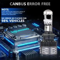 Nouveaux phares LED de voiture BRAD A80 Pro haute puissance 60W, ampoules projecteur mini-lentille H1 H4 H7 H11 9005 9006 20000lm 6000K Blanc