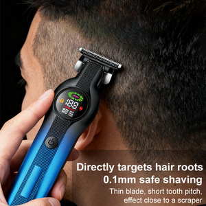 <span class=keywords><strong>Tondeuse</strong></span> à <span class=keywords><strong>cheveux</strong></span> électrique professionnelle pour salon, <span class=keywords><strong>tondeuse</strong></span> à barbe, <span class=keywords><strong>tondeuse</strong></span> USB, outils de <span class=keywords><strong>coupe</strong></span> de <span class=keywords><strong>cheveux</strong></span> pour hommes, écran LED de haute qualité - Product Image 3