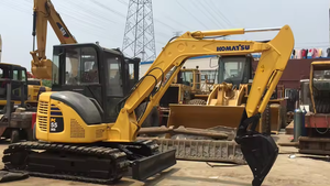 Excavadoras Usadas de 5.5 Toneladas, Mini Excavadora Komatsu Pc55 en Venta, Excavadora de Segunda Mano KOMATSUPc55, Excavadora de Cadenas Pc55mr - Product Image 6