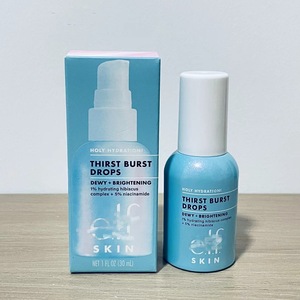 Gel hydratant éclaircissant ELF au carthame et à la nicotinamide 30ml, crème anti-rides et illuminatrice pour le visage - Product Image 1