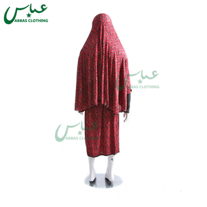 Vestido <span class=keywords><strong>de</strong></span> Oración Musulmán <span class=keywords><strong>de</strong></span> Poliéster <span class=keywords><strong>de</strong></span> Alta Calidad Marca ABBAS, Manga Larga para Niñas - Product Image 3