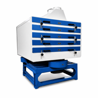Machine de calibrage du riz haute précision, tamis rotatif, classificateur horizontal pour le calibrage du riz blanc, pour ligne de traitement du riz, usage industriel
