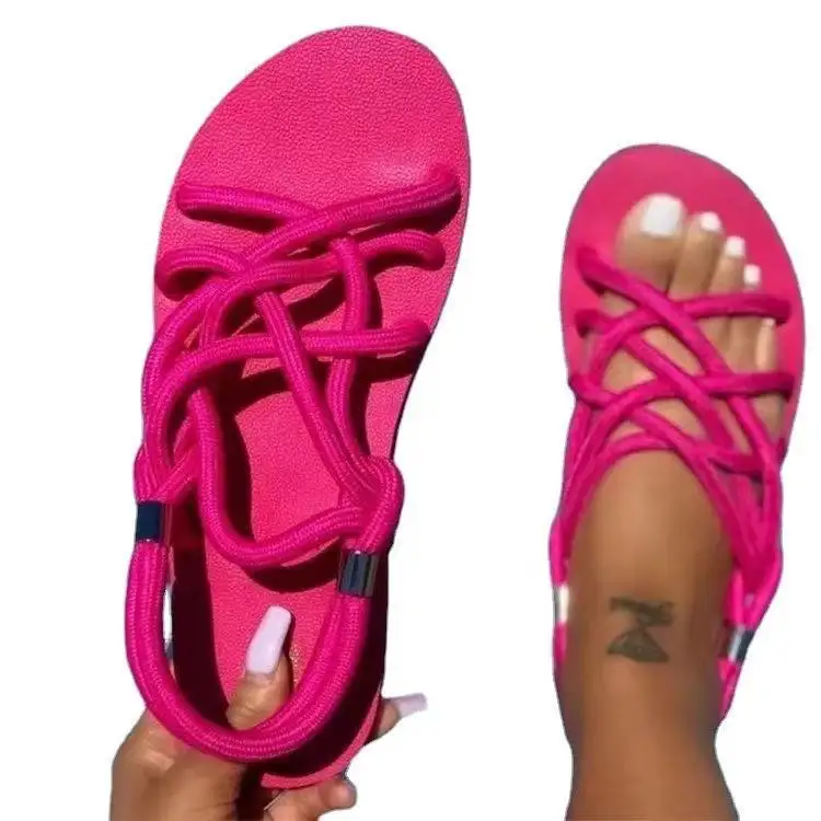 Prezzo di fabbrica Delle Donne di Estate Scarpe Sandali Trasporto di Goccia Nuovo 2021 donne pantofole dei sandali tacco basso sandali per le donne e le signore