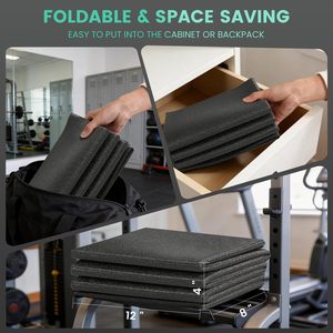 Tapis de marche pour tapis, tapis de tapis roulant pliable pour sols durs, tapis de protection haute densité pour vélo - Product Image 6