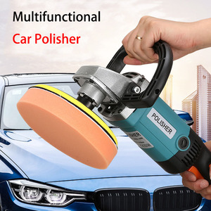 1400W 6 vitesses rotative électrique orbitale voiture polisseuse marbre <span class=keywords><strong>carrelage</strong></span> sol cirage et vitrage ensemble d'outils multifonctionnel polisseuse - Product Image 4