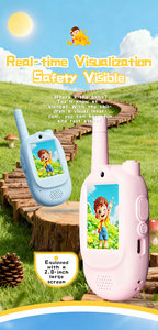 Fabrika Çocukları Video Telsizleri Ön Arka Kameralı Gerçek Zamanlı Görüntülü Görüşme Sesli Sohbet Fotoğraf Mesajlaşma - Product Image 2