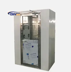 Ginee Medical clean room modular interlock air lock operating room food industry color steel 3 doors double blower air shower