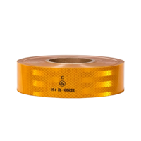 Cinta de Señalización Reflectante Personalizable con Logotipo, para Exteriores, Autos y Camiones, ECE 104r, Autoadhesiva, PVC PET, Impermeable, Alta Reflectividad