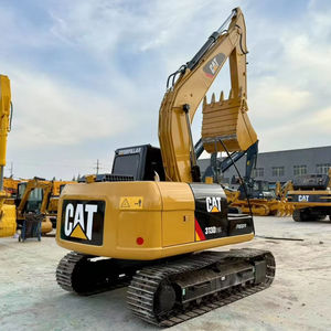 Excavatrice sur chenilles hydraulique d'occasion de 13 tonnes, modèle Cat 313E, excavatrice de taille moyenne, Cat 310, 313, 308, 307, moteur d'origine japonais, en vente - Product Image 2
