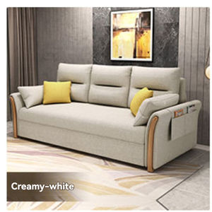Hiện đại màu tím gấp futon <span class=keywords><strong>Sofa</strong></span> giường với khung kim loại vải bọc hoàn hảo cho phòng khách - Product Image 6