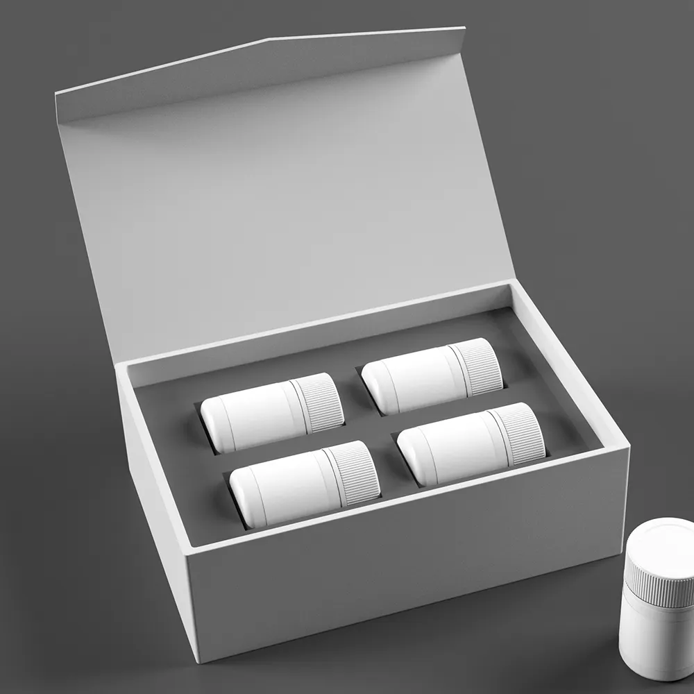 फ्लैप ढक्कन पैकेजिंग कार्डबोर्ड बीस्पोक कस्टम तह बॉक्स चुंबकीय बंद उपहार बॉक्स