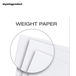 skywingproduct OEM Printed Custom Wholesale Top Quality 180gsm Heavyweight 6x9'' <strong>Pollack</strong> Index Cards With White Plain For Study - Product Image 4