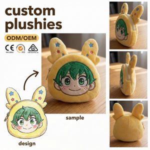 Fabricant de jouets en peluche personnalisés OEM/ODM, mascotte de restaurant <span class=keywords><strong>Kiki</strong></span> en peluche personnalisée, oursin en peluche avec chapeau de chef, vente en gros - Product Image 3