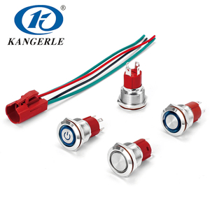 Chinakel 19mm kim loại đẩy nút chuyển đổi thép không gỉ đẩy nút tạm thời đẩy nút chuyển đổi - Product Image 4