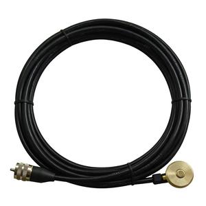 Cable de Antena con Montura NMO VHF/UHF/HF, Cable Coaxial RG58 de 4 Metros con Conector Personalizado para Conectar Antena de Radio Móvil para Automóvil - Product Image 1