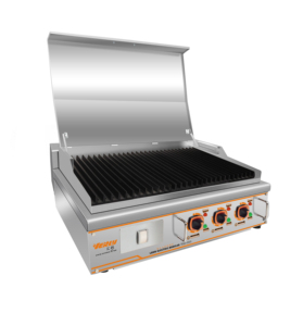 Parrilla eléctrica comercial de acero inoxidable para <span class=keywords><strong>barbacoa</strong></span> de roca de Lava - Product Image 4